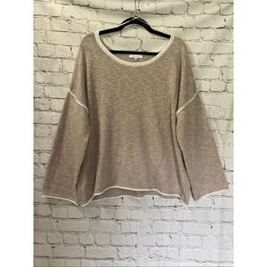 Miracle woman’s sweater size large linen blend